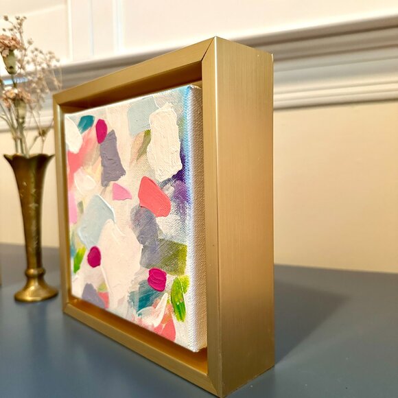 Original Acrylic on Canvas Painting Pair Framed -- Set of 2 Paintings - Picture 3 of 3